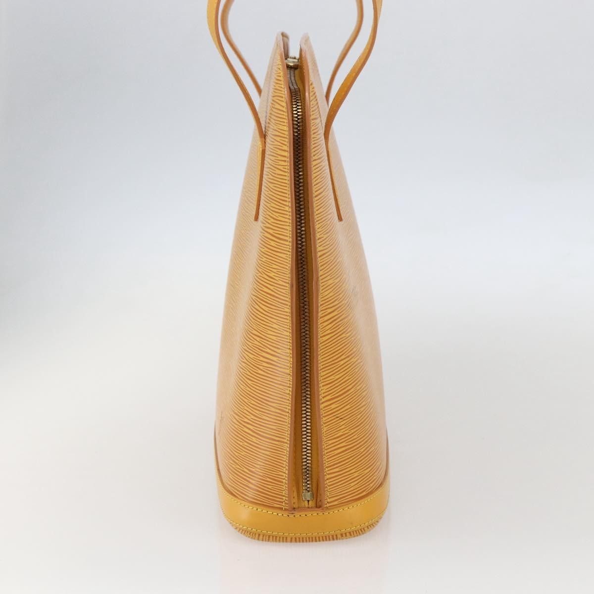 Louis Vuitton Lussac Handbag Epi Leather Yellow Leather Shoulder Bag Bag (Authentic Pre-Loved)