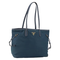 Prada Prada Vintage Tote Tessuto Navy Nylon Tote Bag Bag (Pre-Loved)