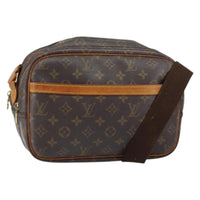 Louis Vuitton Reporter Bag Monogram Canvas Brown Canvas Shoulder Bag Bag (Authentic Pre-Loved)