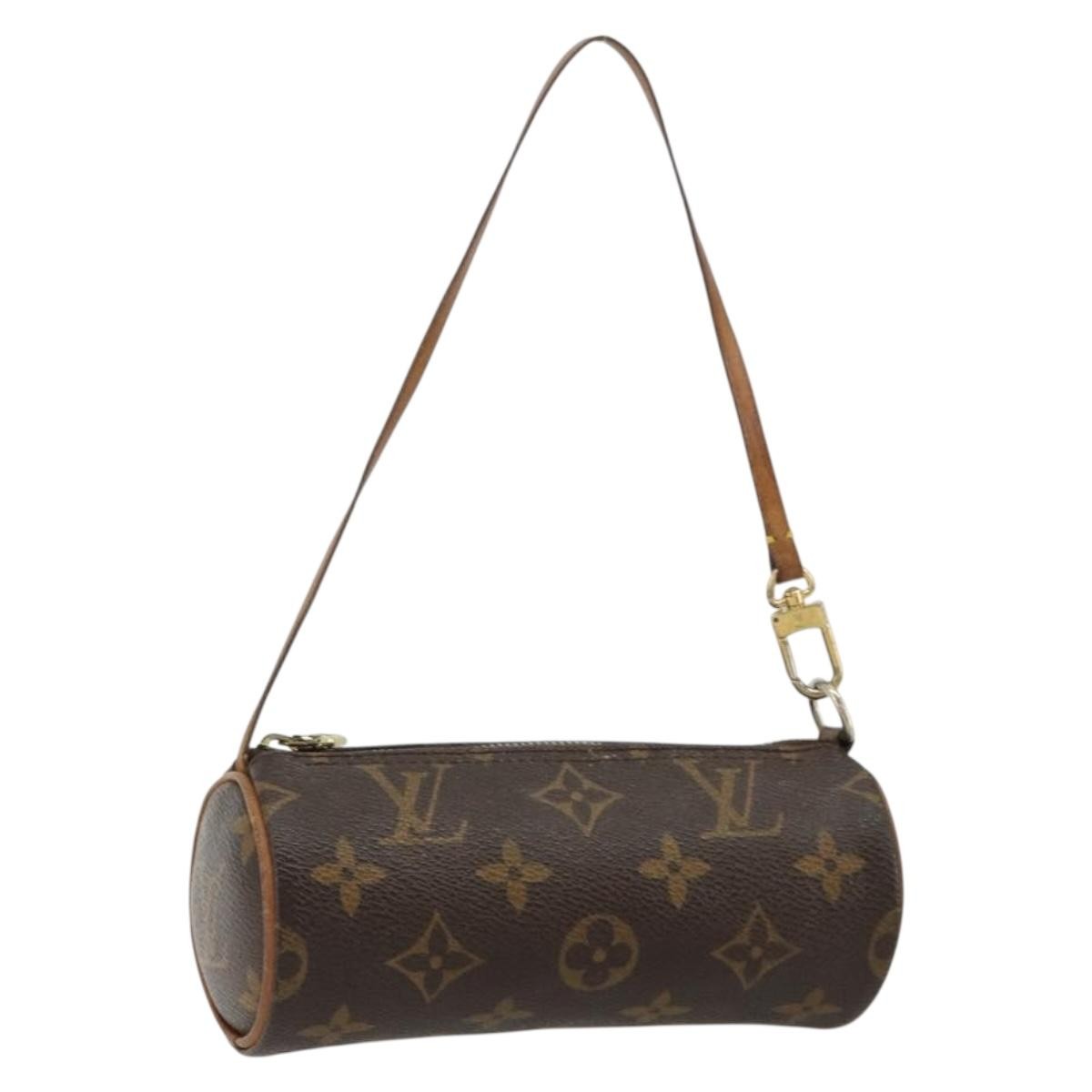 Louis Vuitton Papillon Pochette Monogram Canvas Brown Canvas Clutche & Pouche Bag (Pre-Loved)