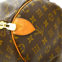 Louis Vuitton Louis Vuitton Keepall Bag Monogram Canvas Brown Canvas Travel Bag Bag (Pre-Loved)