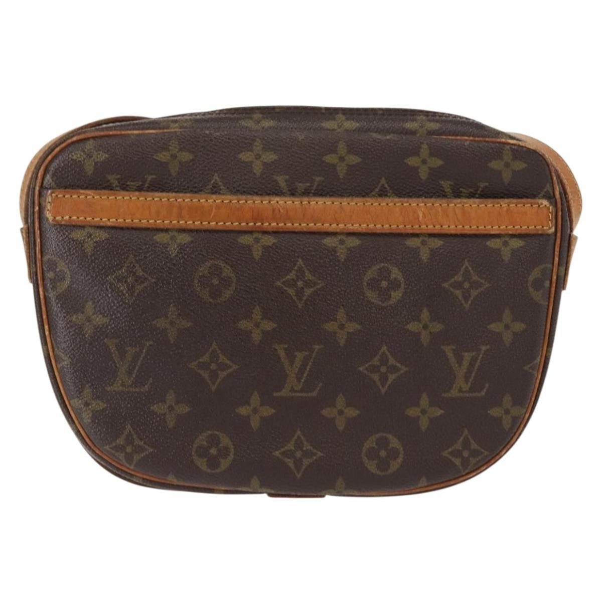 Louis Vuitton Jeune Fille Handbag Monogram Canvas Brown Canvas Shoulder Bag Bag (Pre-Loved)