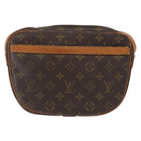 Louis Vuitton Jeune Fille Handbag Monogram Canvas Brown Canvas Shoulder Bag Bag (Pre-Loved)