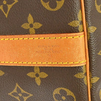 Louis Vuitton Keepall Bandouliere Bag Monogram Canvas Brown Canvas Travel Bag Bag (Pre-Loved)