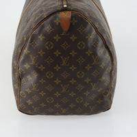 Louis Vuitton Keepall Bag Monogram Canvas Brown Canvas Travel Bag Bag (Authentic Pre-Loved)