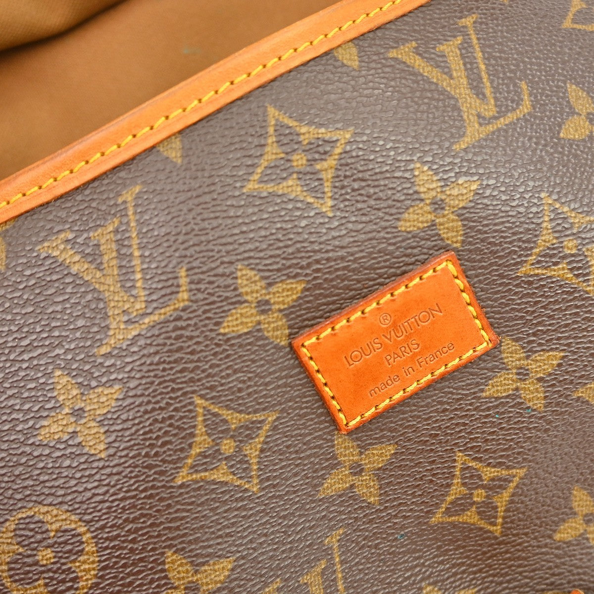 Louis Vuitton Louis Vuitton Saumur Handbag Monogram Canvas Brown Canvas Shoulder Bag Bag (Pre-Loved)