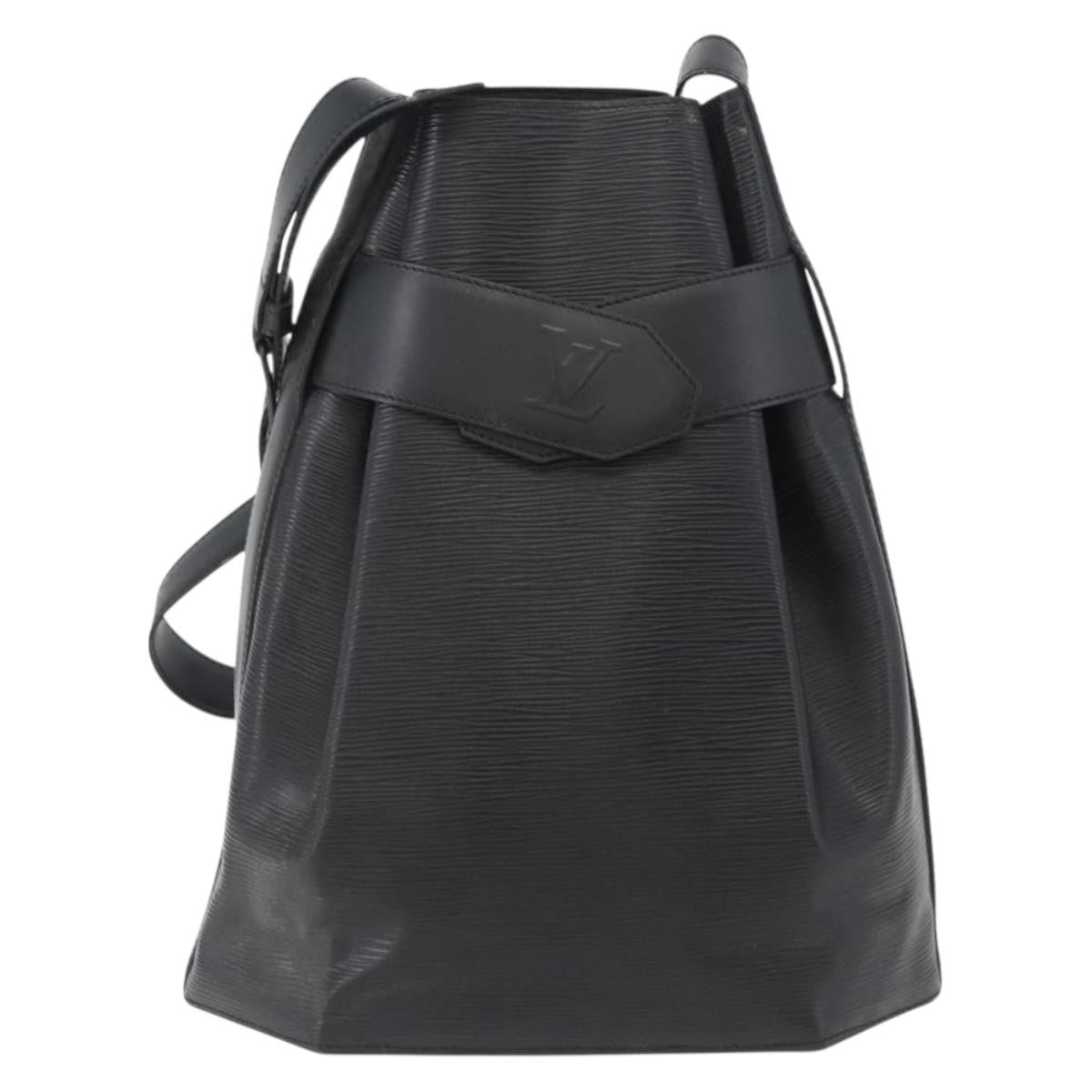Louis Vuitton Vintage Sac D'epaule Handbag Epi Leather Black Leather Shoulder Bag Bag (Pre-Loved)