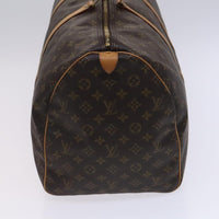 Louis Vuitton Keepall Bag Monogram Canvas Brown Canvas Travel Bag Bag (Authentic Pre-Loved)