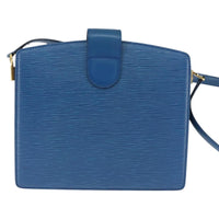 Louis Vuitton Capucines Shoulder Bag Epi Leather Blue Leather Shoulder Bag Bag (Authentic Pre-Loved)