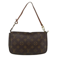 Louis Vuitton Pochette Accessoires Nm Monogram Canvas Brown Canvas Clutche & Pouche Bag (Authentic Pre-Loved)