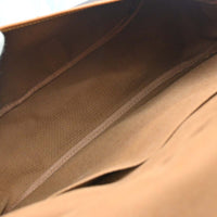 Louis Vuitton Saumur Handbag Monogram Canvas Brown Canvas Shoulder Bag Bag (Authentic Pre-Loved)