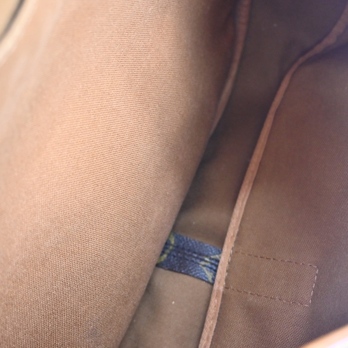 Louis Vuitton Louis Vuitton Saumur Handbag Monogram Canvas Brown Canvas Shoulder Bag Bag (Pre-Loved)