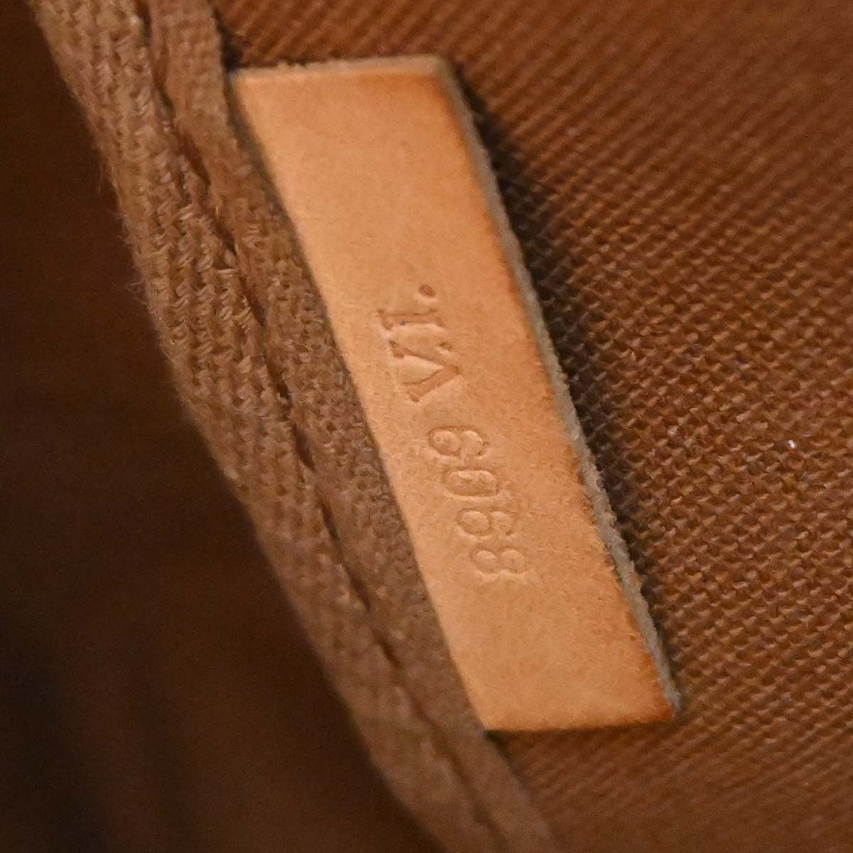 Louis Vuitton Saumur Handbag Monogram Canvas Brown Canvas Shoulder Bag Bag (Authentic Pre-Loved)