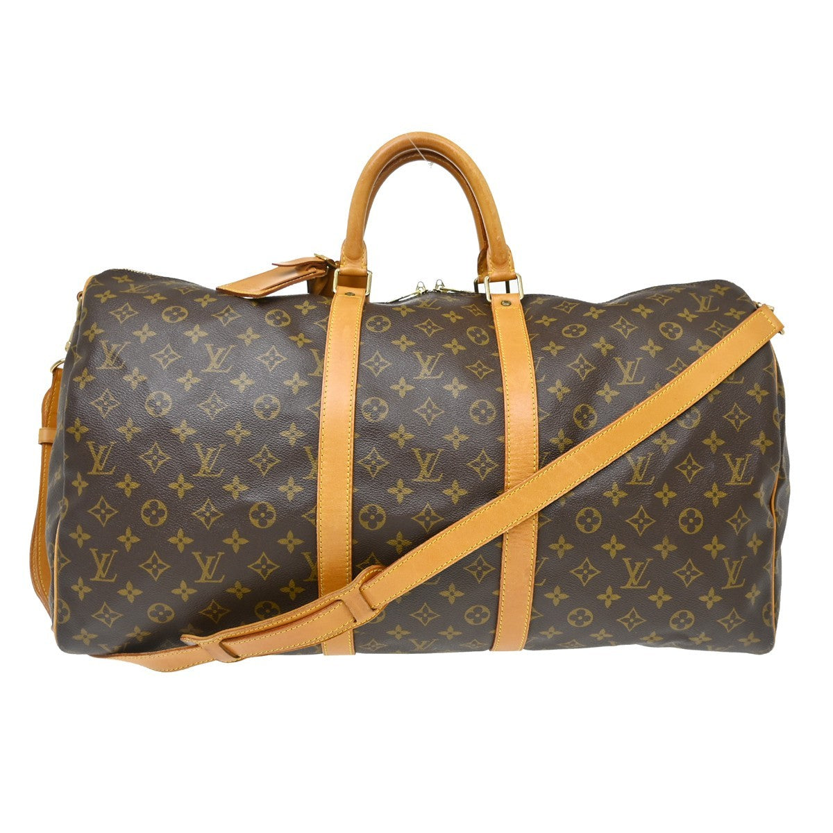 Louis Vuitton Louis Vuitton Keepall Bandouliere Bag Monogram Canvas Brown Canvas Travel Bag Bag (Pre-Loved)