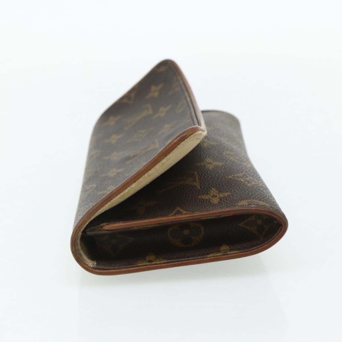 Louis Vuitton Twin Handbag Monogram Canvas Brown Canvas Clutche & Pouche Bag (Authentic Pre-Loved)