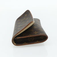 Louis Vuitton Twin Handbag Monogram Canvas Brown Canvas Clutche & Pouche Bag (Authentic Pre-Loved)