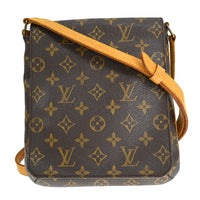 Louis Vuitton Musette Salsa Handbag Monogram Canvas Brown Canvas Shoulder Bag Bag (Authentic Pre-Loved)
