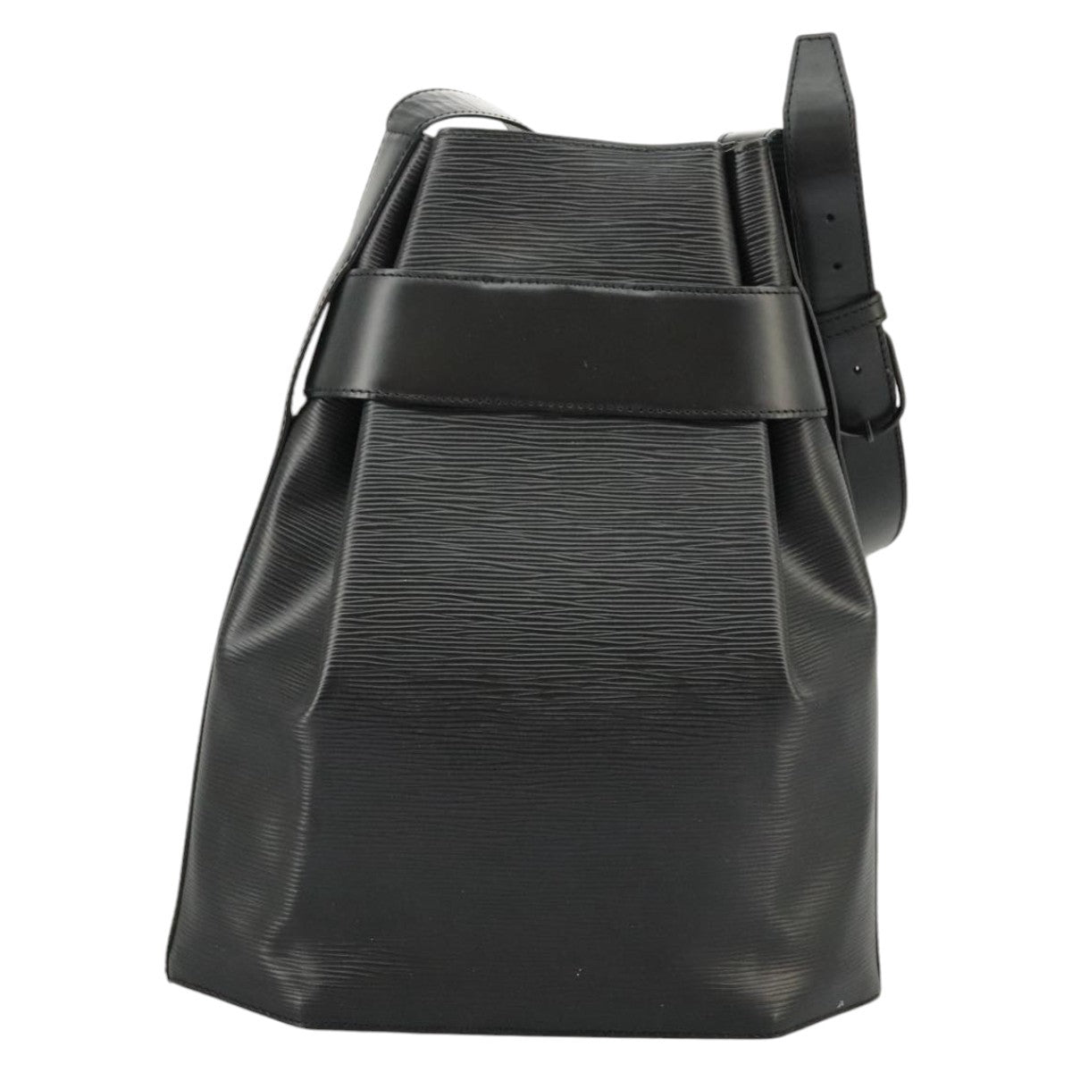 Louis Vuitton Vintage Sac D'epaule Handbag Epi Leather Black Leather Shoulder Bag Bag (Pre-Loved)