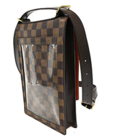 Louis Vuitton Portobello Messenger Damier Brown Canvas Shoulder Bag Bag (Pre-Loved)