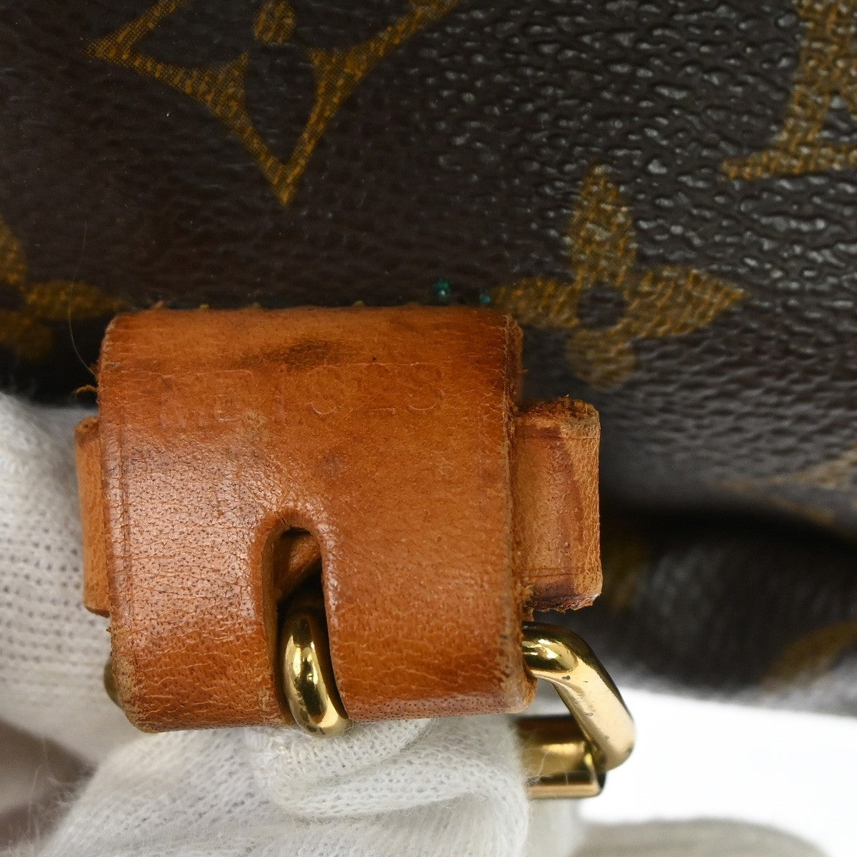 Louis Vuitton Louis Vuitton Saumur Handbag Monogram Canvas Brown Canvas Shoulder Bag Bag (Authentic Pre-Loved)