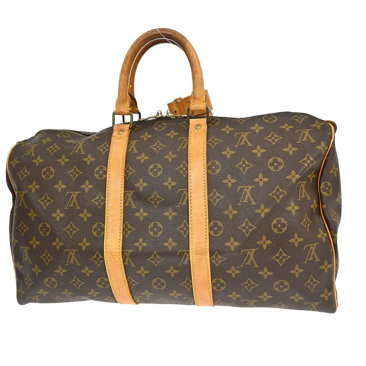 Louis Vuitton Louis Vuitton Keepall Bag Monogram Canvas Brown Canvas Travel Bag Bag (Authentic Pre-Loved)