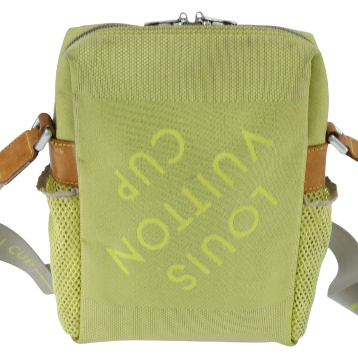 Louis Vuitton Cup Weathery Bag Damier Geant Canvas Yellow Canvas Shoulder Bag Bag (Authentic Pre-Loved)