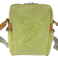 Louis Vuitton Cup Weathery Bag Damier Geant Canvas Yellow Canvas Shoulder Bag Bag (Authentic Pre-Loved)