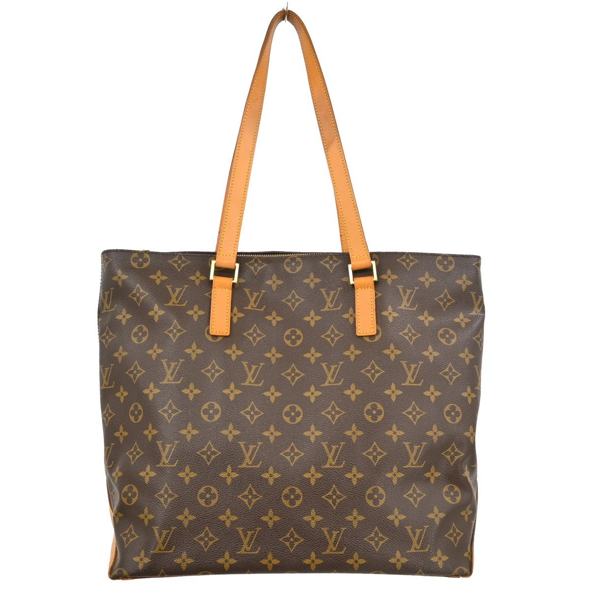 Louis Vuitton Louis Vuitton Cabas Mezzo Monogram Canvas Brown Canvas Tote Bag Bag (Authentic Pre-Loved)