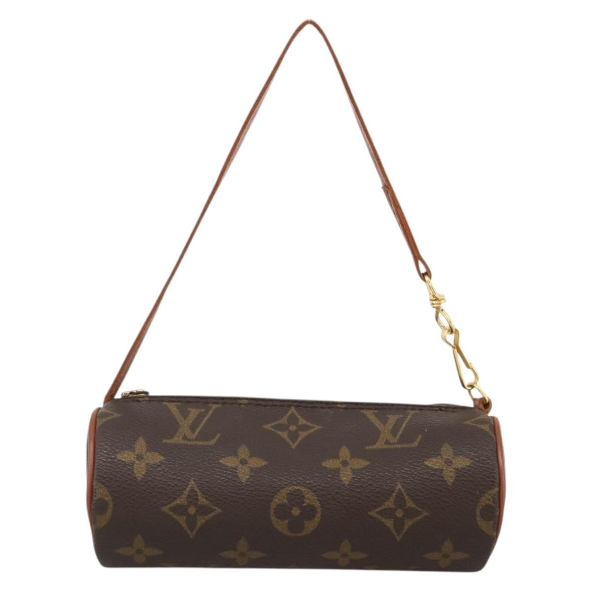 Louis Vuitton Papillon Pochette Monogram Canvas Brown Canvas Clutche & Pouche Bag (Pre-Loved)