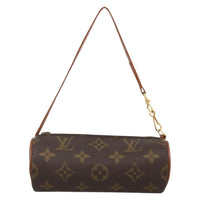 Louis Vuitton Papillon Pochette Monogram Canvas Brown Canvas Clutche & Pouche Bag (Pre-Loved)