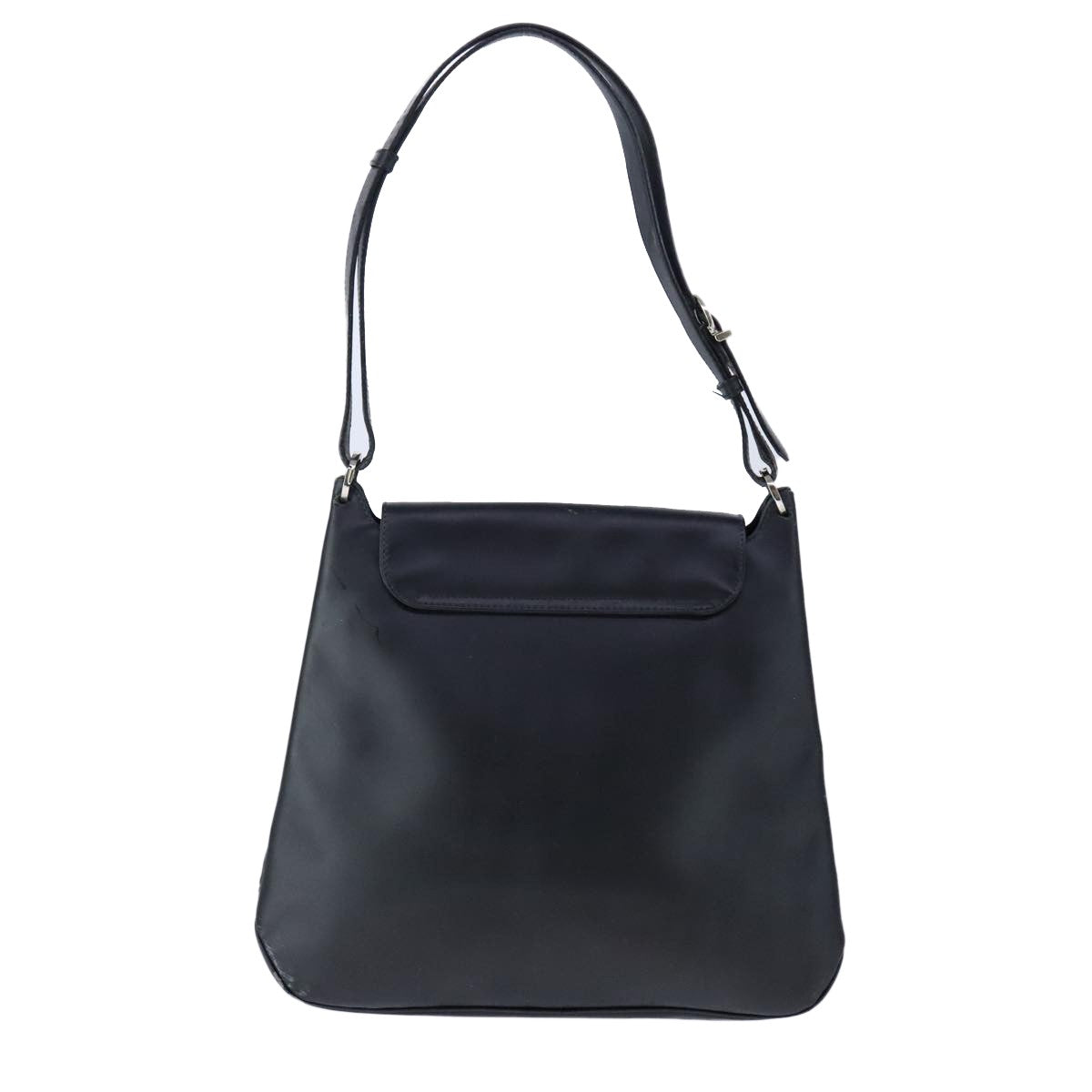 Salvatore Ferragamo Salvatore Ferragamo Vara Shoulder Bag Leather Black Patent_Leather Shoulder Bag Bag (Pre-Loved)