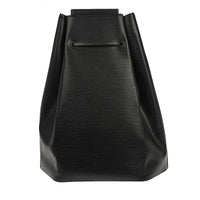 Louis Vuitton Sac A Dos Drawstring Backpack Epi Leather Black Leather Backpack Bag (Authentic Pre-Loved)