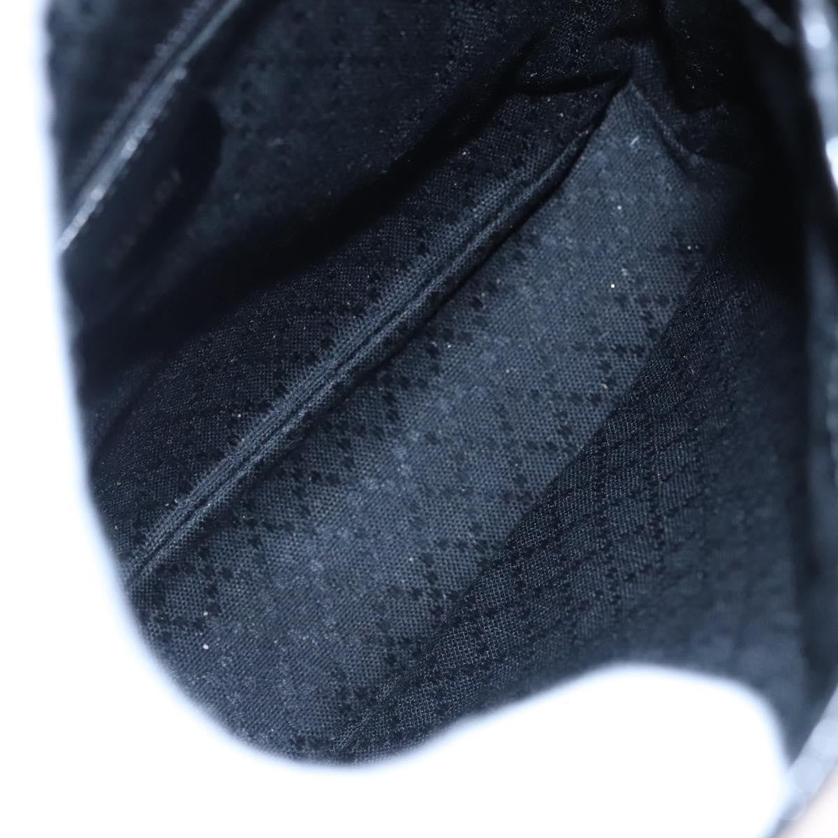 Gucci Vintage Bamboo Backpack Patent Black Patent_Leather Backpack Bag (Authentic Pre-Loved)