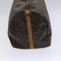 Louis Vuitton Keepall Bandouliere Bag Monogram Canvas Brown Canvas Travel Bag Bag (Authentic Pre-Loved)