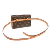 Louis Vuitton Louis Vuitton Florentine Waist Bag Monogram Canvas Brown Canvas Clutche & Pouche Bag (Pre-Loved)