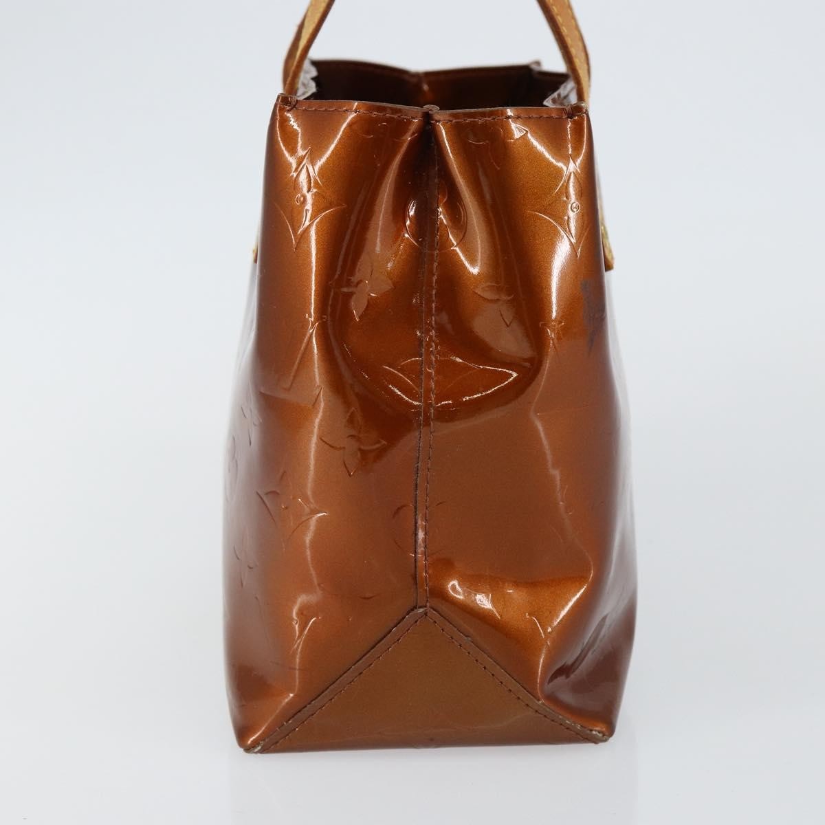 Louis Vuitton Reade Handbag Monogram Vernis Brown Patent_Leather Handbag (Authentic Pre-Loved)