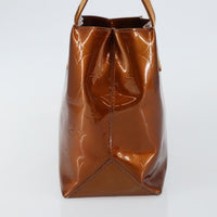 Louis Vuitton Reade Handbag Monogram Vernis Brown Patent_Leather Handbag (Authentic Pre-Loved)