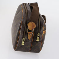 Louis Vuitton Reporter Bag Monogram Canvas Brown Canvas Shoulder Bag Bag (Pre-Loved)