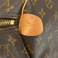 Louis Vuitton Keepall Bag Monogram Canvas Brown Canvas Travel Bag Bag (Authentic Pre-Loved)