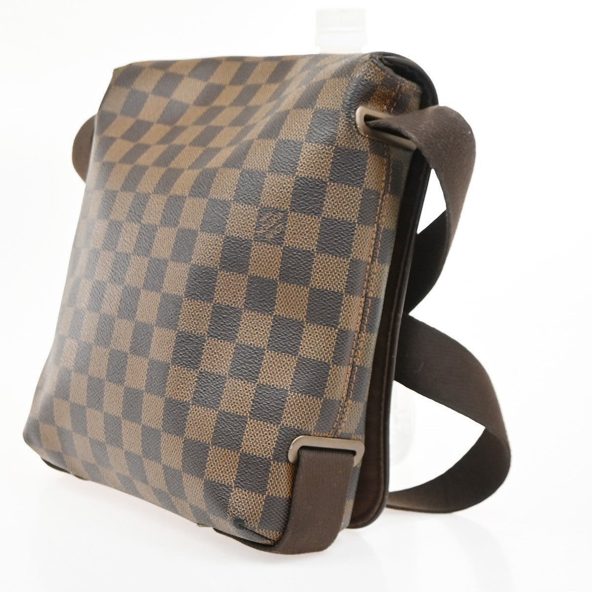 Louis Vuitton Brooklyn Handbag Damier Brown Canvas Shoulder Bag Bag (Pre-Loved)