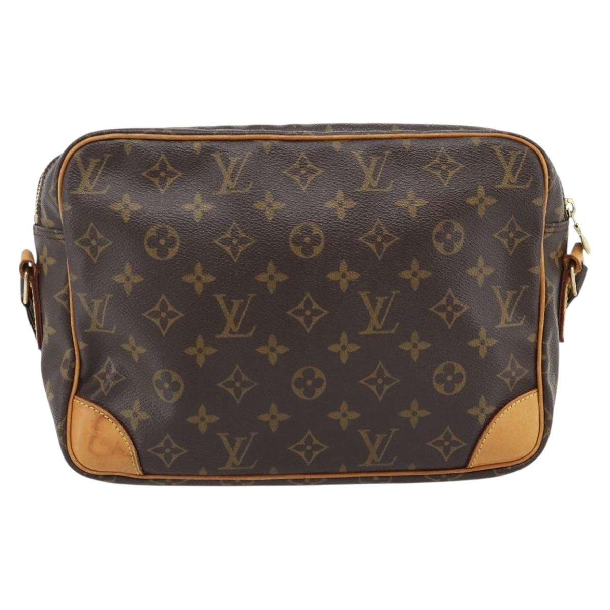 Louis Vuitton Nil Messenger Bag Monogram Canvas Brown Canvas Shoulder Bag Bag (Pre-Loved)