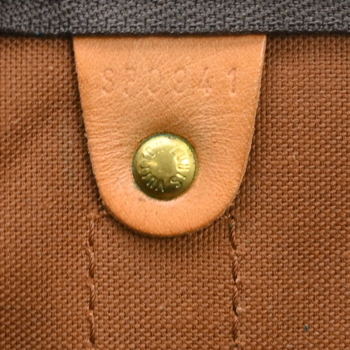 Louis Vuitton Keepall Bag Monogram Canvas Brown Canvas Travel Bag Bag (Authentic Pre-Loved)