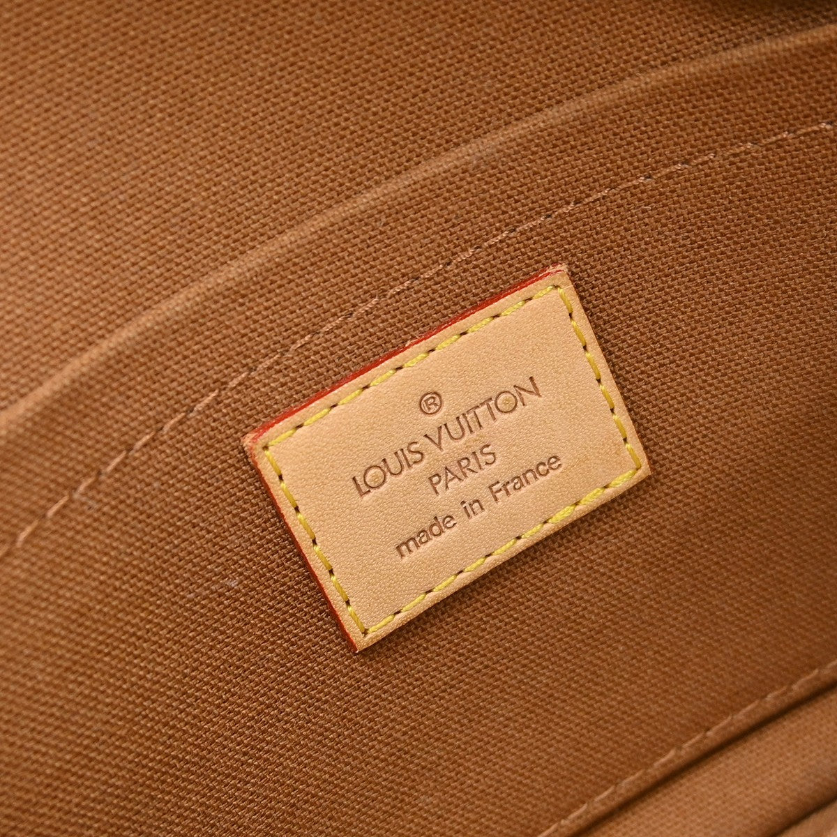 Louis Vuitton Ceinture Pochette Solo Belt Bag Monogram Canvas Brown Canvas Clutche & Pouche Bag (Authentic Pre-Loved)