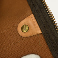 Louis Vuitton Keepall Bag Monogram Canvas Brown Canvas Travel Bag Bag (Authentic Pre-Loved)