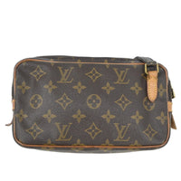 Louis Vuitton Louis Vuitton Pochette Marly Bandouliere Bag Monogram Canvas Brown Canvas Shoulder Bag Bag (Pre-Loved)