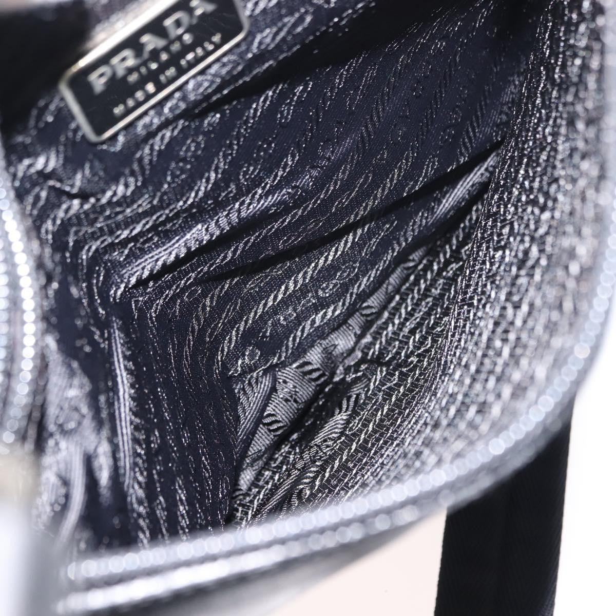 Prada Zip Messenger Bag Saffiano Leather Black Leather Shoulder Bag Bag (Authentic Pre-Loved)