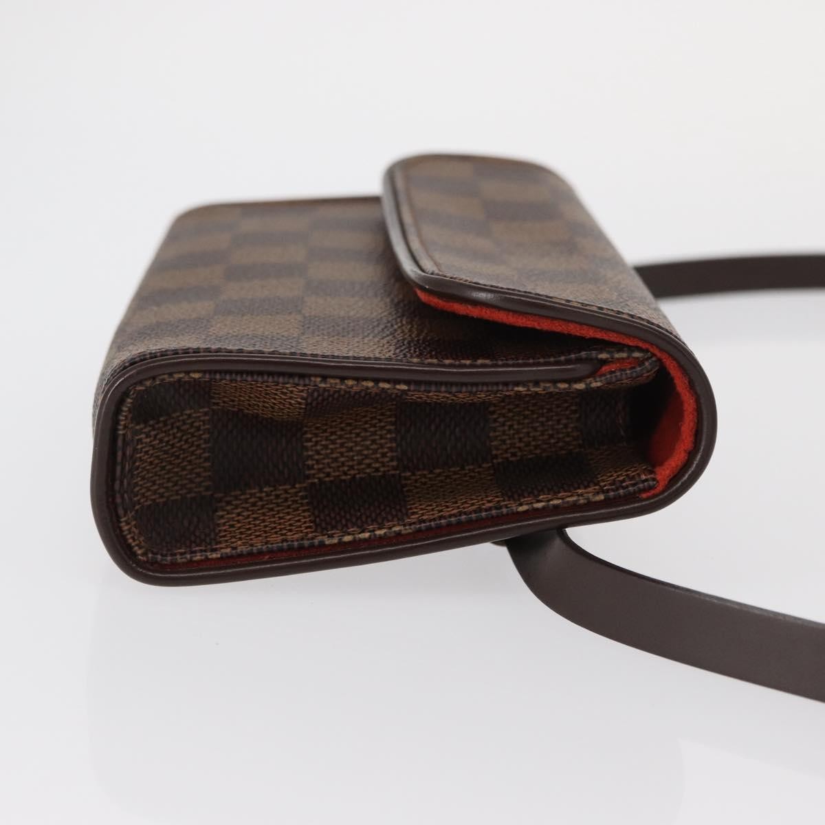 Louis Vuitton Florentine Waist Bag Monogram Canvas Brown Canvas Clutche & Pouche Bag (Pre-Loved)
