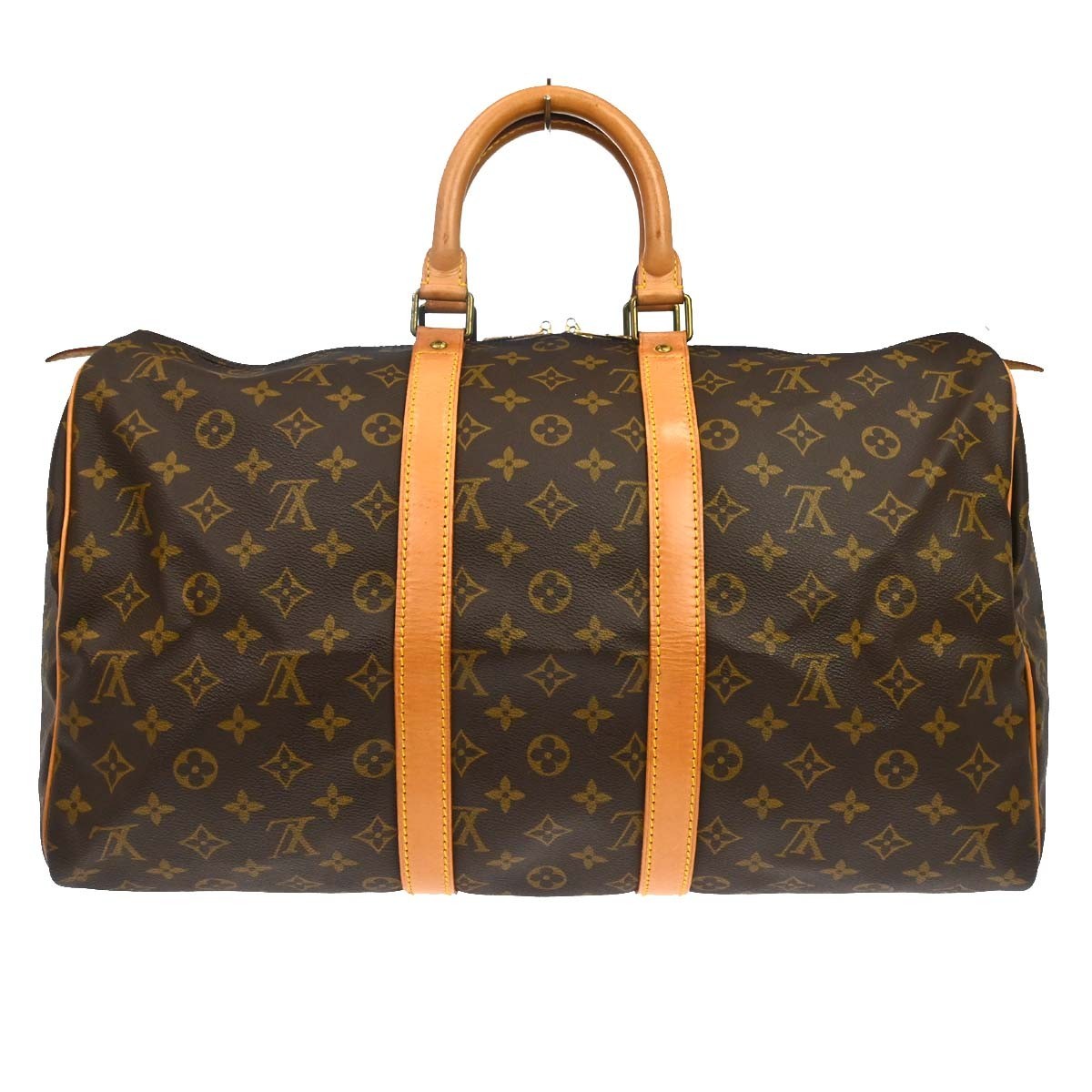 Louis Vuitton Louis Vuitton Keepall Bag Monogram Canvas Brown Canvas Travel Bag Bag (Pre-Loved)