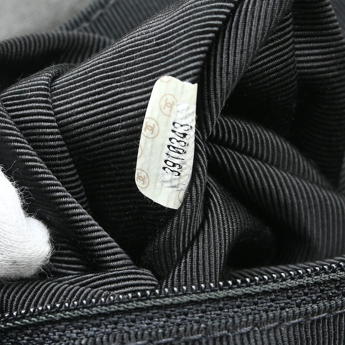 Chanel Vintage Flap Backpack Leather Black Leather Backpack Bag (Pre-Loved)