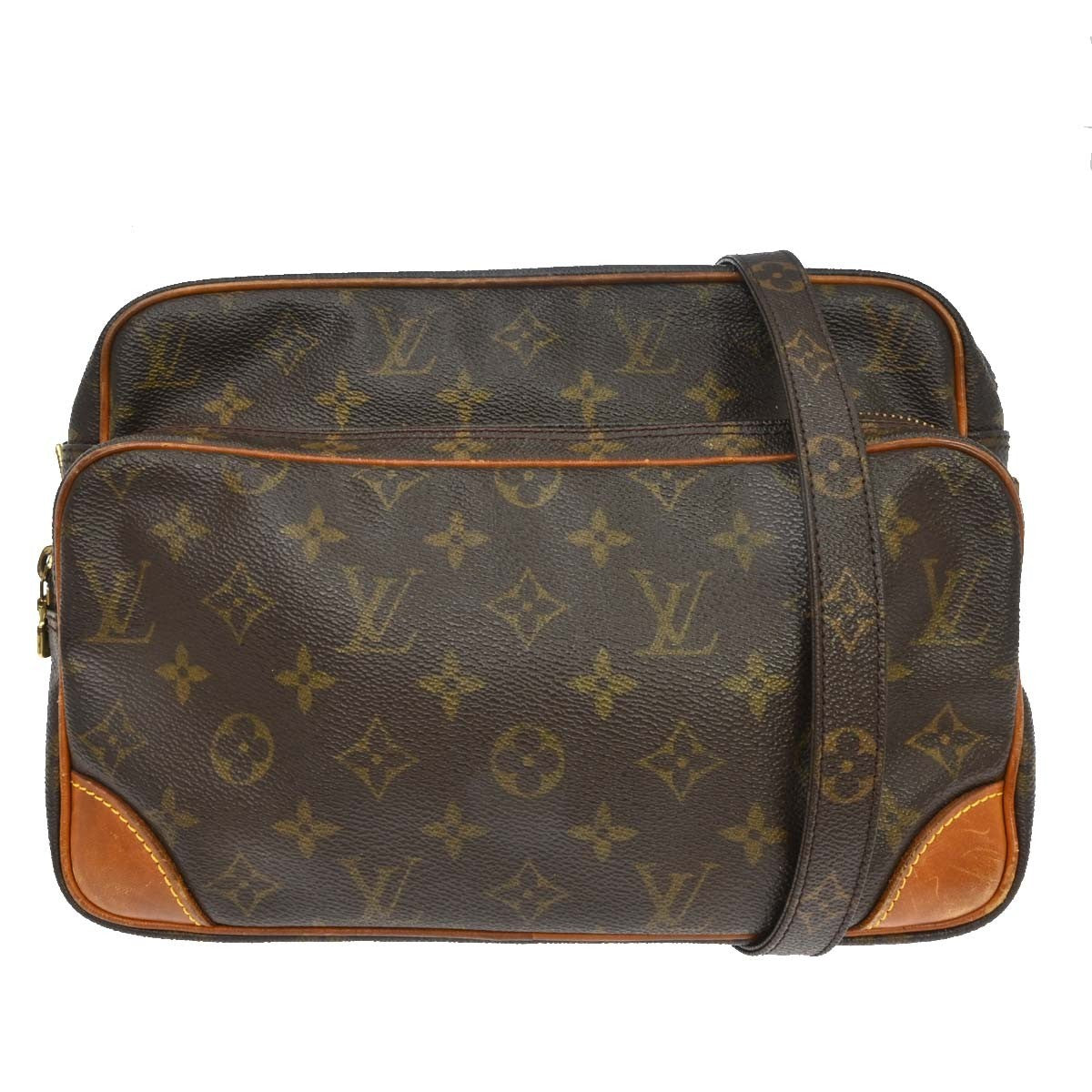 Louis Vuitton Louis Vuitton Nil Messenger Bag Monogram Canvas Brown Canvas Shoulder Bag Bag (Authentic Pre-Loved)